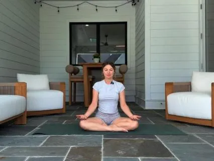 Neck & Shoulder Yoga Stretch