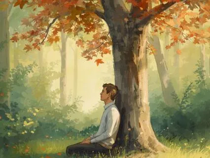 Nervous System Rest | Grounding With A Maple Tree
