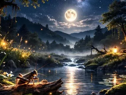 Night Crickets Sleep Sounds: Deeply Relaxing Nature Ambience