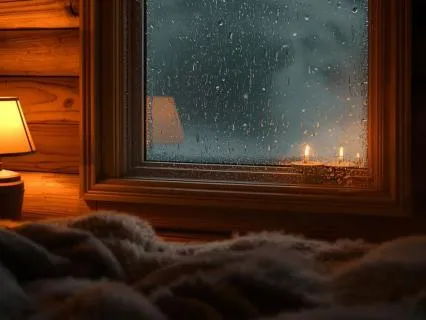 Night Rain & Brown Noise Sound Blanket