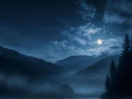 Night Time Ease With  Ambience, Soft Piano, & Raindrops