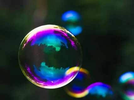 Observing Thoughts As Bubbles