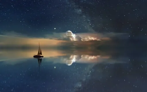 Ocean Breathing And Wave Sounds