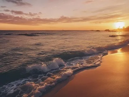 Ocean Serenity Sleep Meditation - With Background Music