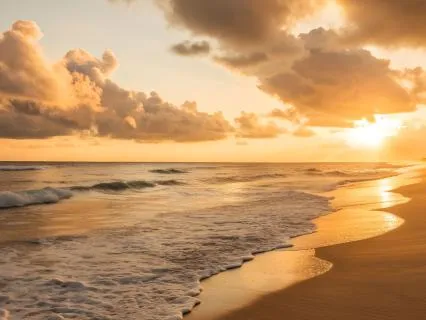 Ocean Waves With Brown Noise