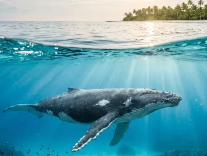 Whale Sounds for Sleep: Deep Underwater Music