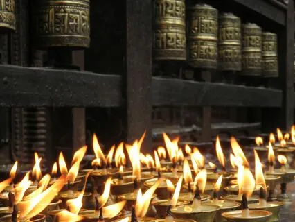 OM Chanting with Human Heartbeat