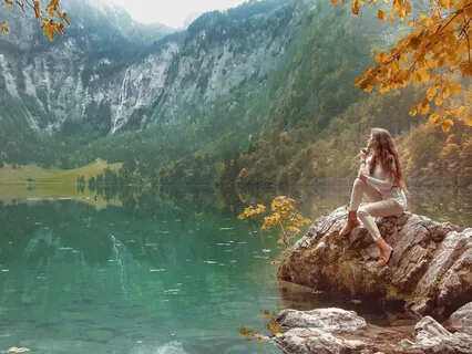 OM Mantra Meditation | With Gentle Ocean Waves  