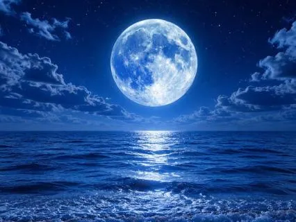 Once In A Blue Moon Reflection