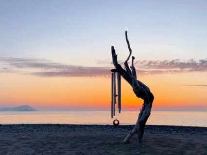 Optimism Sound Bath With Jupiter Chime And Ocean Sounds