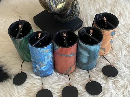 Original 5 Koshi Bells Wind Chimes 3 Min. Sound Healing