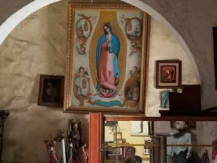 Our Lady In An Antique Shop