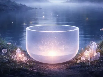 Overnight Rest: Crystal Bowls, Nature & Theta Waves |8 Hours