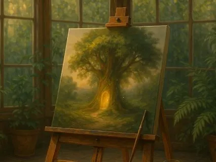 Paint Your Own Magic: An Enchanted Sleep Story