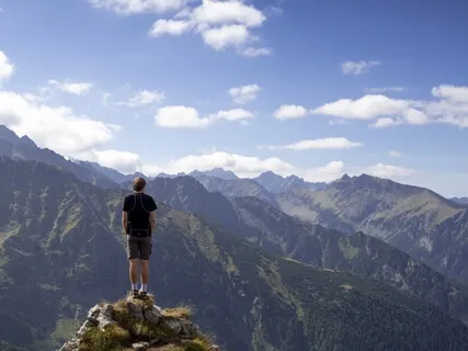 Path To The Mountain Peak