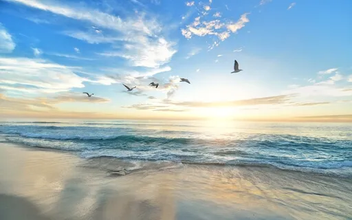 Peace & Calm - Release Tension Meditation With Ocean Waves