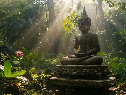 Light Peaceful Piano Meditation with Soft Water for Peace