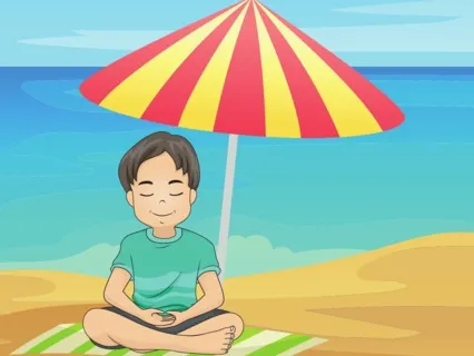 Peaceful Beach Meditation