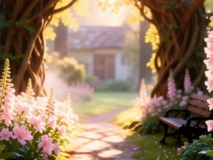 Peaceful Cottage Garden - A Place Of Solace To Return To