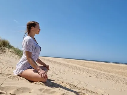 Peaceful meditation for healing