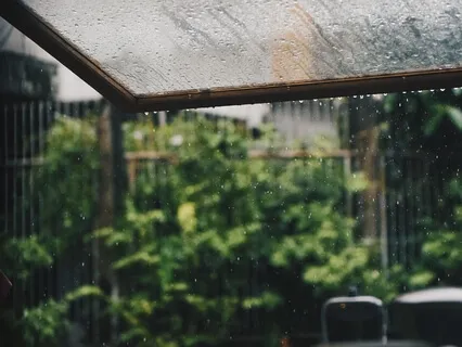 Peaceful Rain In The West Of Vietnam