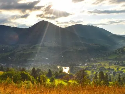 Peaceful Village - Relaxing Sounds Of Nature (8 hours)