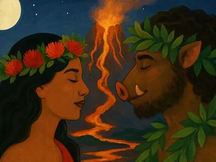 Pele And Kamapua’a