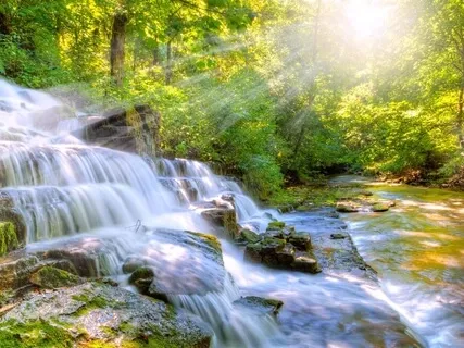 Perfect Waterfall Cleansing Practice