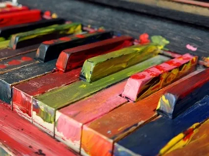 Piano Colorido 
