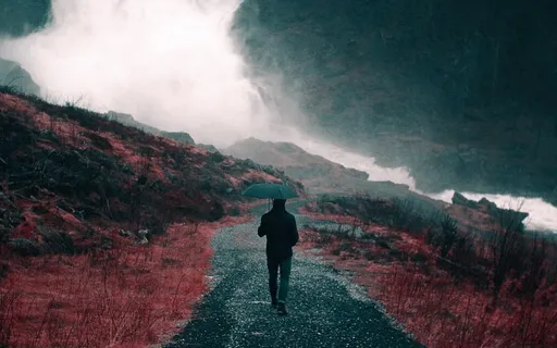 Piano Relaxation Under The Rain