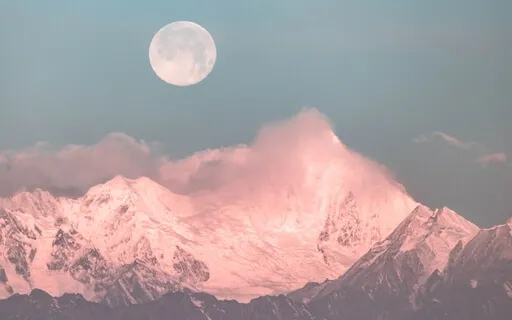Pink Full Moon In Libra (No Music)