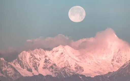 Pink Full Moon In Libra