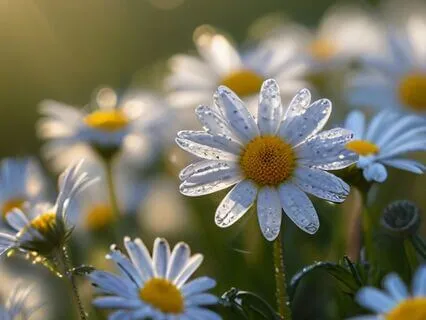 Poem - Dewdrops On Daisies