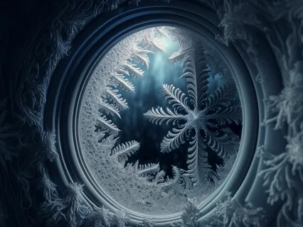 Полет снежинки