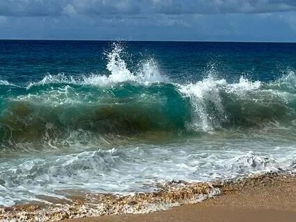 Pounding Waves in Hawaii