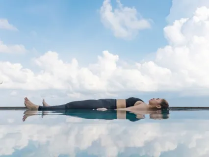 Practicing Savasana - The Perfect Getaway
