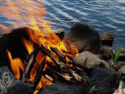 Pure Nature Sounds: Campfire & Stream - 2.5 Hours