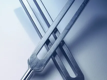 Pure tone C 256Hz & G 384Hz Solfeggio Tuning Forks