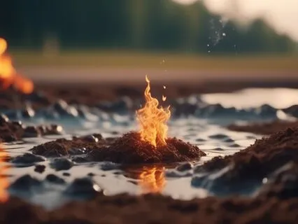 Purifying By The Four Elements Of Earth, Fire, Water, Air