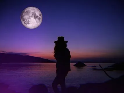 Purple Full Moon Meditation: Mystical Power