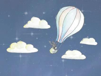 Put The Day To Bed On A Sleepy Balloon