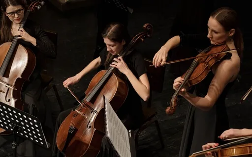 Quartet Music With Piano ( Walking In The Mist )