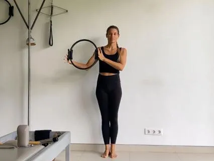 Quick Pilates Magic Circle For Shoulder & Hip Strength