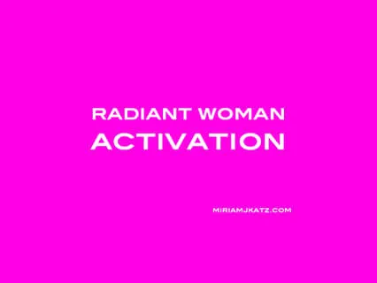 Radiant Woman Activation with Archangel Jophiel