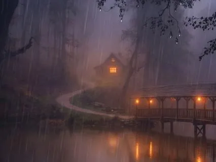 Rain And Brown Noise For Insomnia