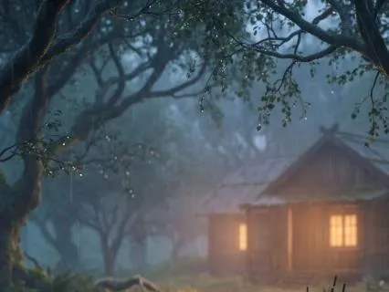 Rain and Crickets for Summer Sleep