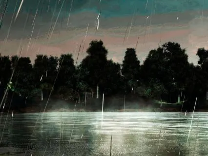 Rain and Night Soundscape for Deep Sleep (11 Hours)