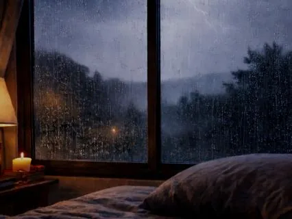 Rain And Thunder For Deep Sleep – 10 Hours