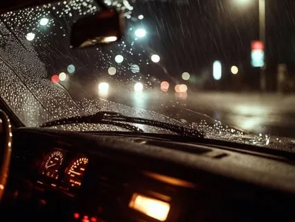 Rain in a Parked Car - for Relaxation and Sleep