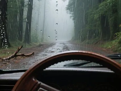 Rain In A Parked Car – Perfect For Sleep